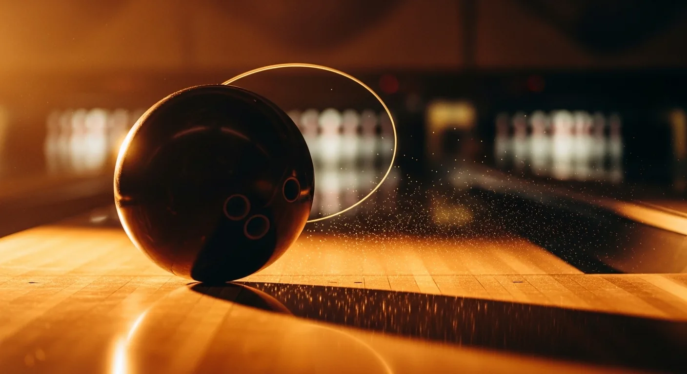 Why does a bowling ball hook? The simple explanation